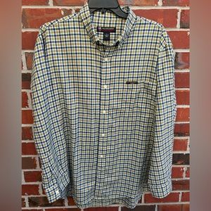 Ralph Lauren Polo Jeans Co. Men’s Long Sleeve Button Down Plaid XL Shirt